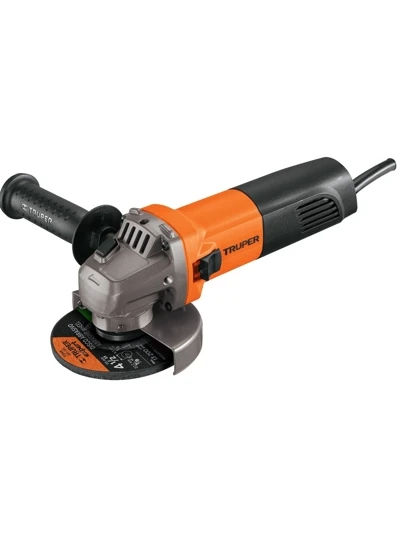 Esmeriladora angular 4-1/2" 800 W, profesional, Truper esma-4-1/2a9