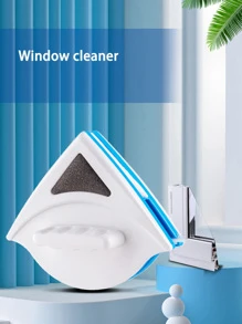 1pc Magnetic Window Cleaner - Blue - View 1