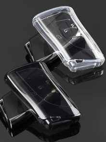 Funda de llave de coche TPU compatible con Lexus - Negro - Ver 5