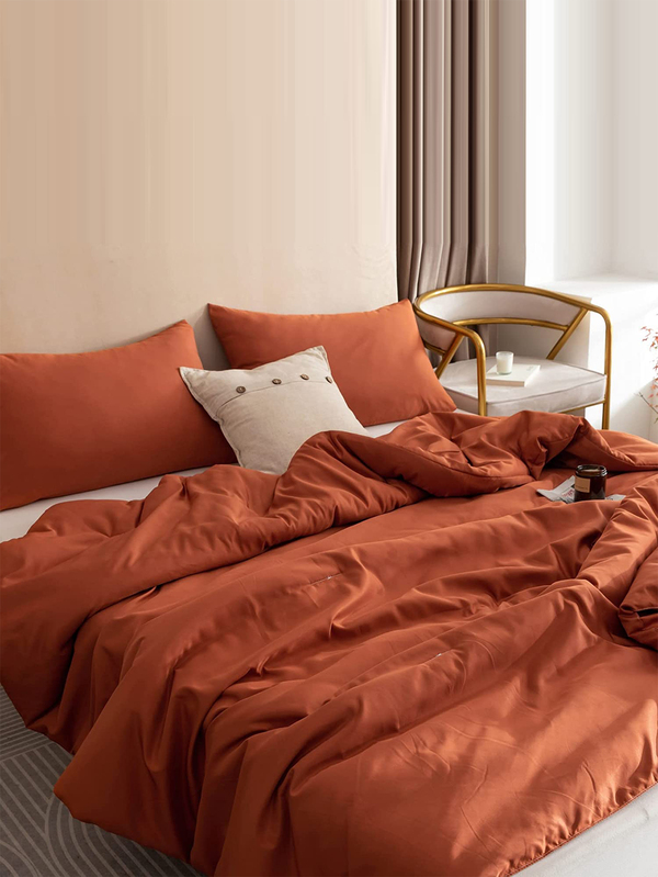 Minimalist Comforter Set Without Filler SHEIN USA