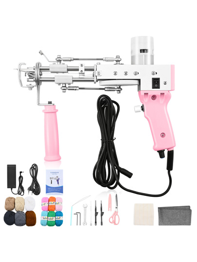 Tufting Gun, 2 in 1 Rug Gun Cut Pile and Loop Pile Rug Tufting Gun Kit ...