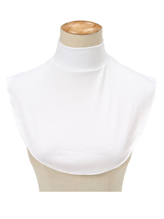 Awegeo 女士可拆卸仿高领假领 - 纯色条纹针织可变换分层单品，适合毛衣和连帽衫，四季可调节领口套配饰