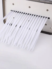 1 pieza Desfibradora A4 mano papel - Negro - Ver 3