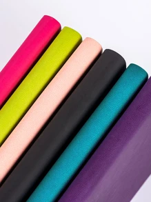 1Pc A5/A6 Dễ Thương Notebook Có Viền 100 Tờ Lót Giấy Cho Học Sinh Kỷ Lục Vẽ - Màu Hồng Tươi - Xem 2