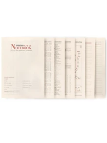 1Pc A5/A6 Dễ Thương Notebook Có Viền 100 Tờ Lót Giấy Cho Học Sinh Kỷ Lục Vẽ - Màu Hồng Tươi - Xem 9