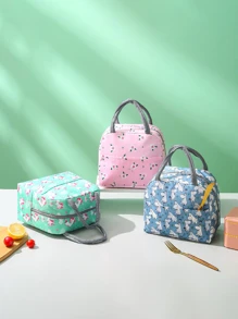 1入組花朵圖案便當袋