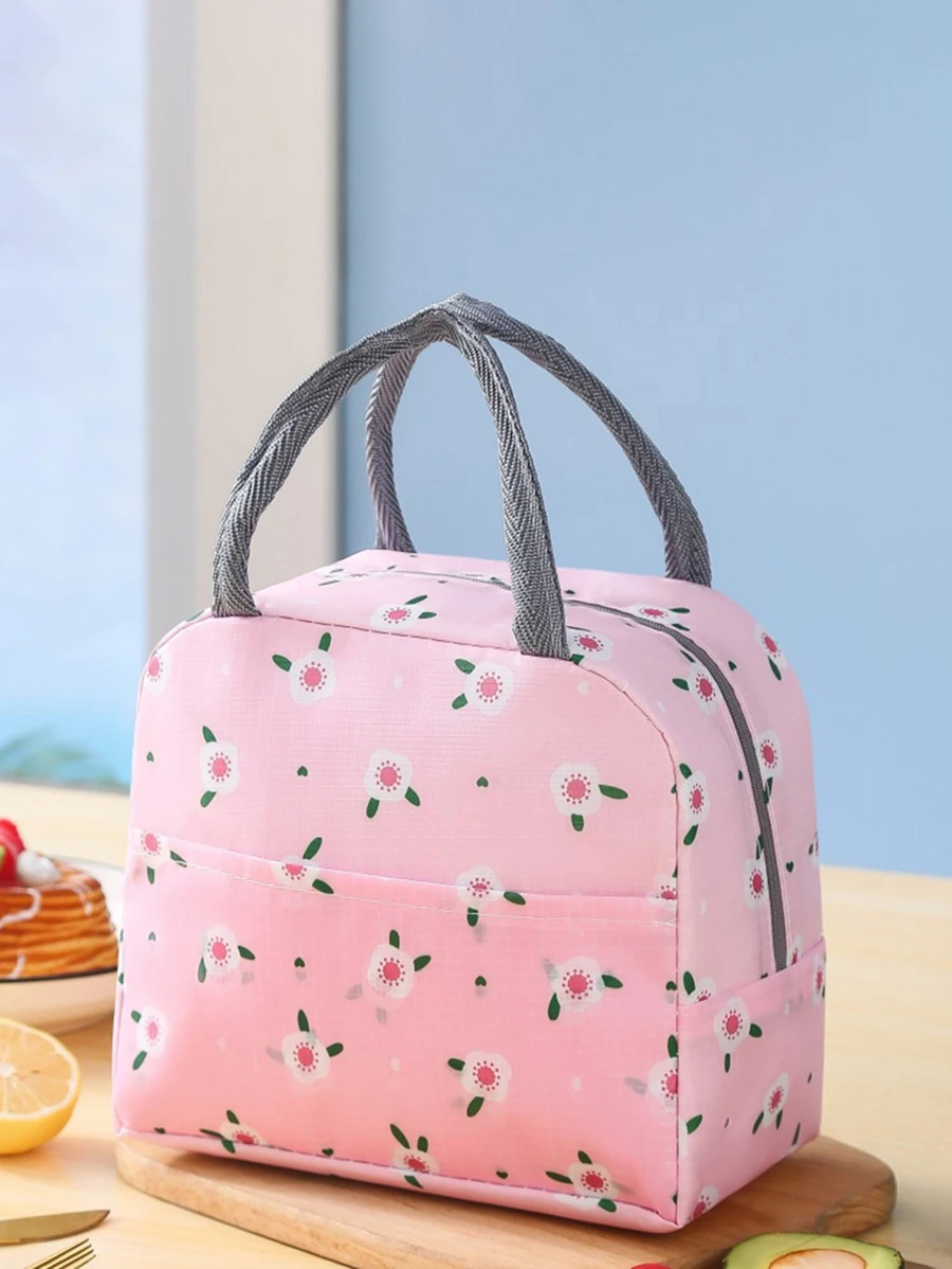 1入組花朵圖案便當袋