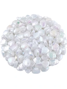 50 piezas/set Accesorio de joya DIY cuenta - Blanco - Ver 7