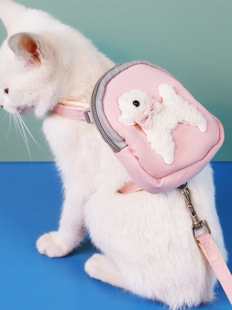 1入組卡通熊裝飾寵物包