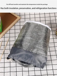 Túi ăn trưa - Xám - Xem 6