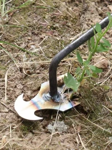 1 dụng cụ làm vườn kéo cỏ bằng sắt - Bạc - Xem 3