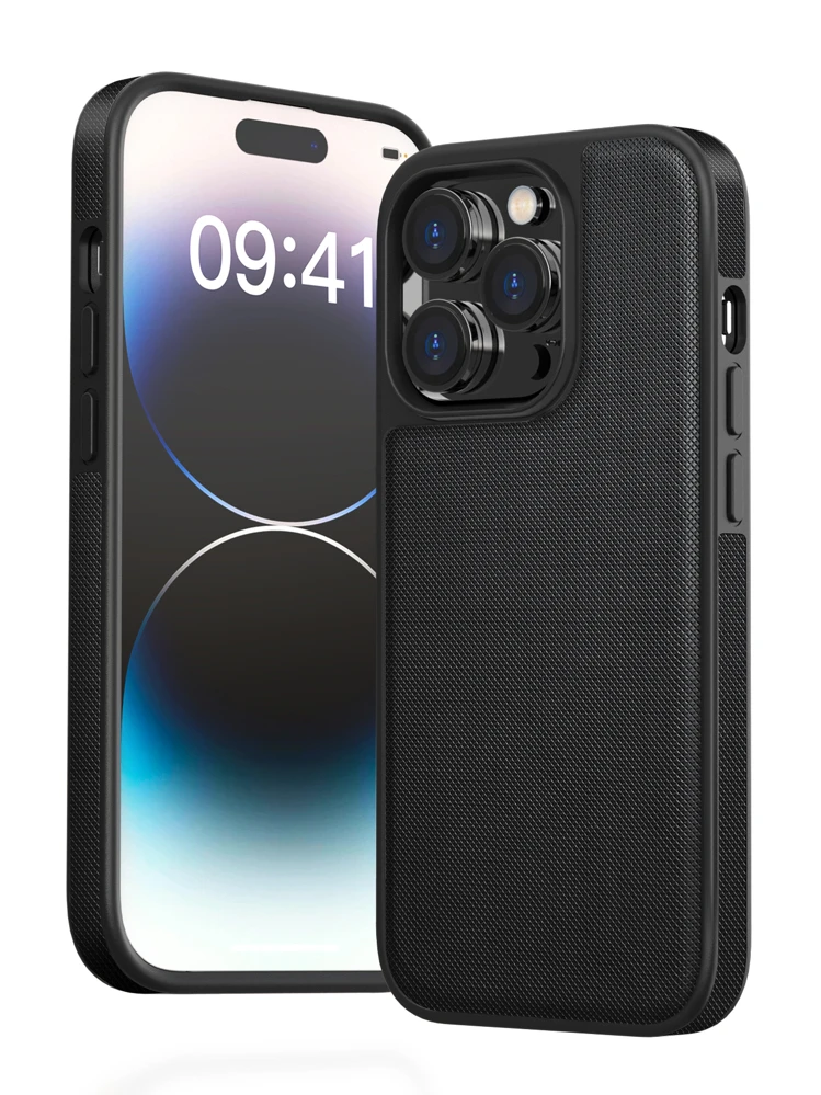 Habyby Textured PU Leather Phone Case Compatible With IPhone 11