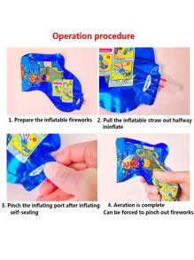 5 piezas Confeti surtido de patrones para lanzar, Navidad - Multicolor - Ver 4