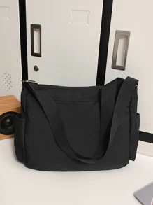 MINGHONG Bolso de hombro diagonal y japonés, nueva bolsa cruzada minimalista de lona, bolso de marca, mochila de estudiante, bolso de mensajero, bolso universitario, bolso multifuncional para libros para padre, bolso bandolera para hombres, estudiantes, bolsa de viaje, bolsa de verano, bolsa de vuelta al colegio, bolsa de primavera, bolsa de vacaciones, bolsa para acampar