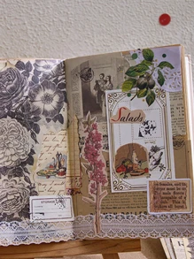 Tarjetas De Bricolahe Con Patrón Vintage De Planetas Y Letras Para Material De Decoración De Scrapbooking - Multicolor - Ver 7