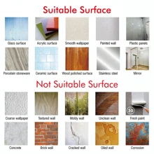 芭蕾舞牆貼花，女孩芭蕾舞演員剪影牆藝術貼紙芭蕾舞女演員姿勢勵志諺語乙烯基牆貼花適用於臥室客廳舞蹈室 - 彩色 - 查看 6