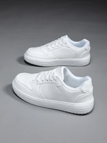 Mujer minimalista con cordón delantero Zapatillas de skate , deportivo Zapatillas deportivas