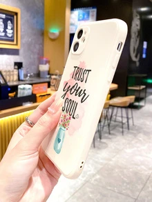 標語圖案手機殼 - 彩色 - 查看 4