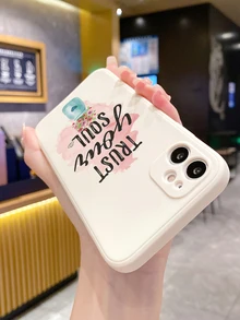 標語圖案手機殼 - 彩色 - 查看 2