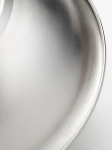 3個裝厚不鏽鋼快餐盤/湯盤/學生餐盤/廚房食品烘焙蛋盤