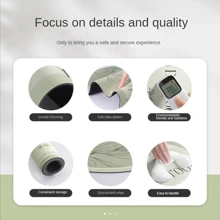 1入組字母圖案防滑浴室毯 - 咖啡棕 - 查看 7