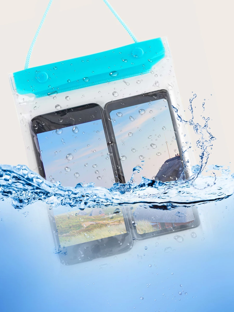 透明防水袋 - 淺藍色 - 查看 1