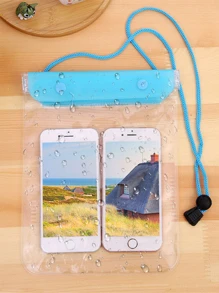 透明防水袋 - 淺藍色 - 查看 2