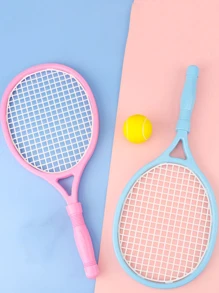 Tennis Racket & Ball Set - Multicolor - View 1