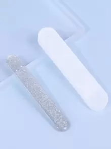 Nano Glass Nail File, 1pc Minimalist, Nail Shiner Polisher For Natural Fingernail Toenail