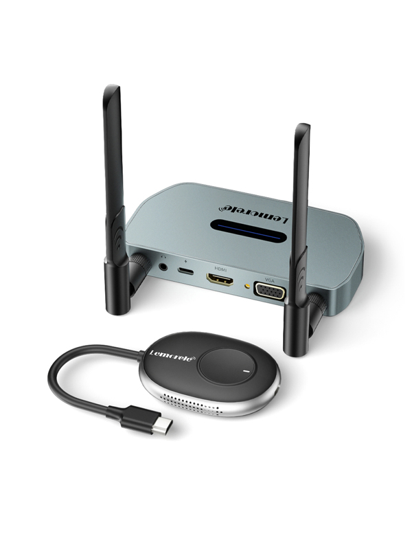 Lemorele 5G Wireless HDMI/VGA Adapter Video Transmitter And Receiver ...