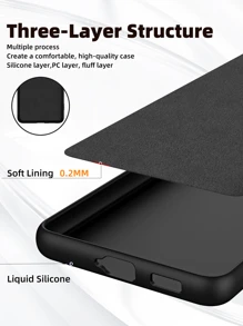 普通手机壳 防水 防震 防摔 防刮 - 黑色 - 查看 4