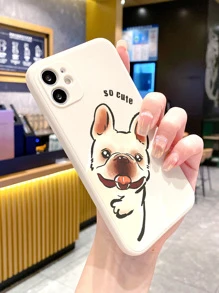卡通狗樣式手機殼 - 彩色 - 查看 3