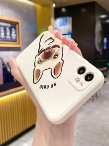 卡通狗樣式手機殼 - 彩色 - 查看 2