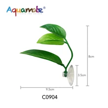 Artificial Plant - Betta Fish Rest Leaves - Green - View 4