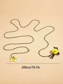 1pc Spider Decor Hanging Cat Teaser Toy - Multicolor - View 4