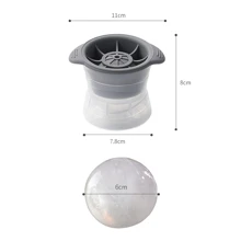 1pc Silicone Ice Ball Mold - Grey - View 6