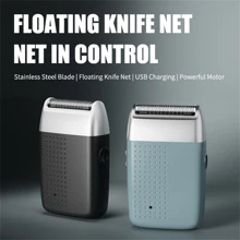 5W powerful rechargeable shaver Professional Electric Shaver Electric Razor Balds Head Shaving Machine Mini Beard Trimmer - Black - View 1