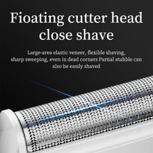 5W powerful rechargeable shaver Professional Electric Shaver Electric Razor Balds Head Shaving Machine Mini Beard Trimmer - Black - View 7