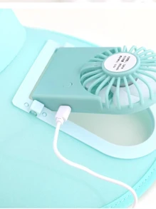 Mũ bảo hiểm viền tương phản - Màu xanh Bạc hà - Xem 5