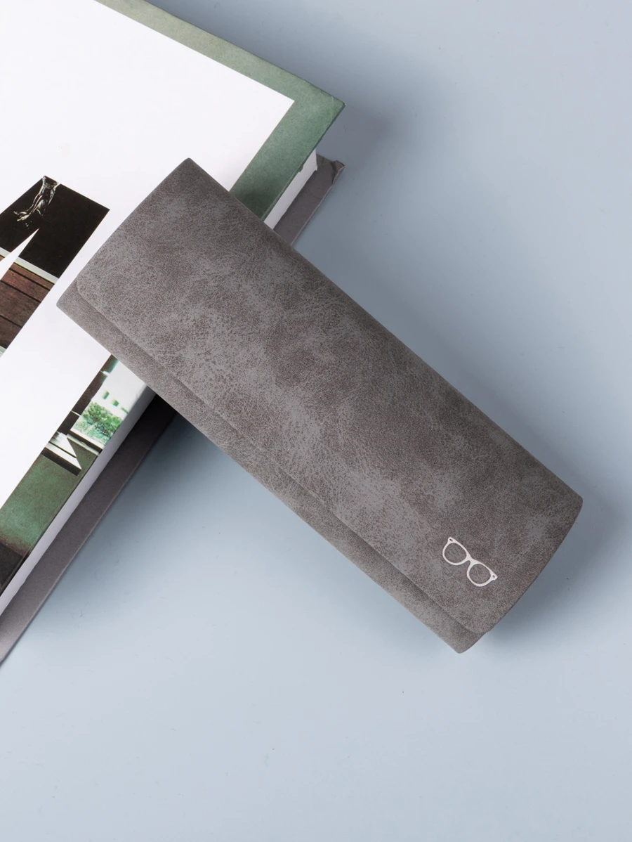 Glasses Pattern Glasses Case Glasses Accessories For Women - Grey - View 1