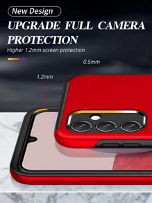 手機殼帶圓環支架 - 紅色 - 查看 4