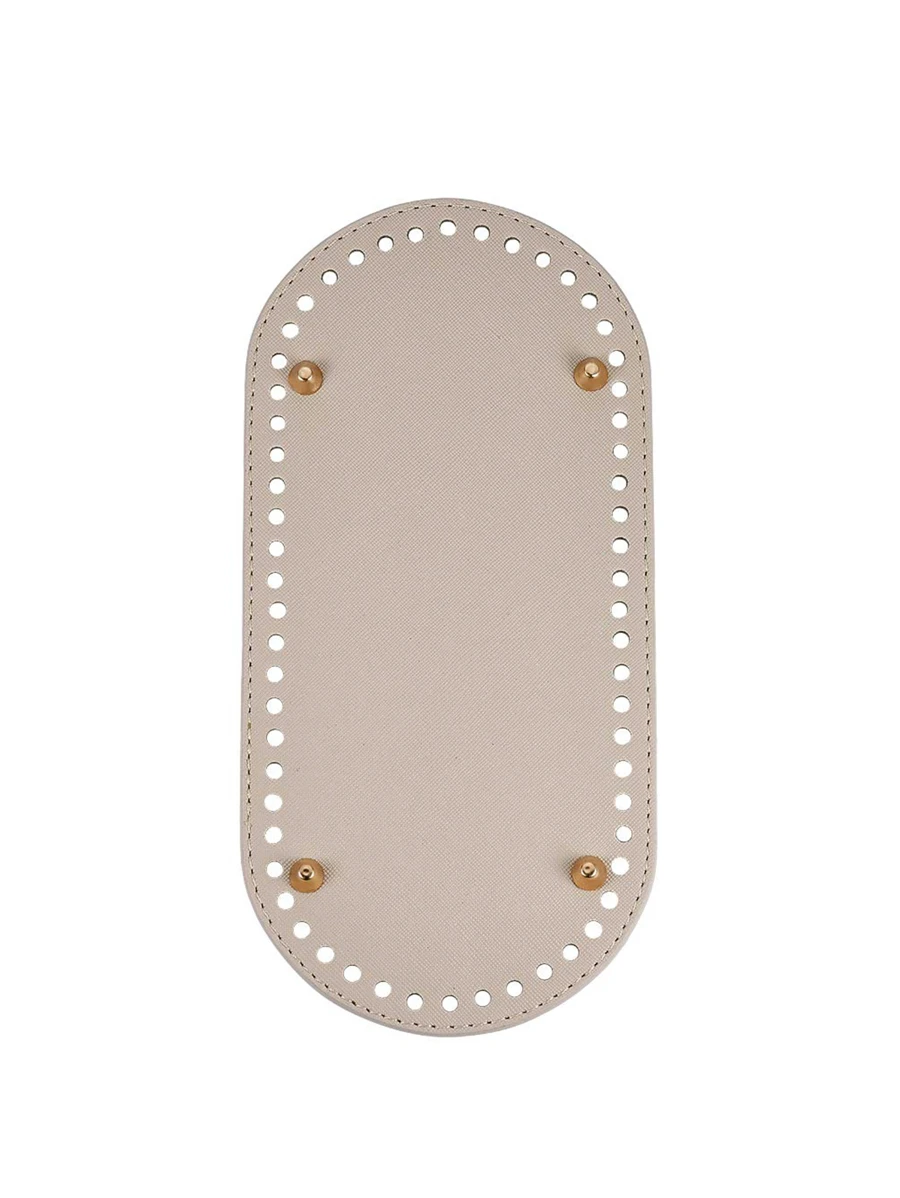 1 cái PU thủ công may thủ công - Màu be - Xem 1