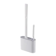 1 bộ bàn chải và giá đỡ nhà vệ sinh - Màu Xám nhạt - Xem 2