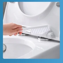 1 bộ bàn chải và giá đỡ nhà vệ sinh - Màu Xám nhạt - Xem 4