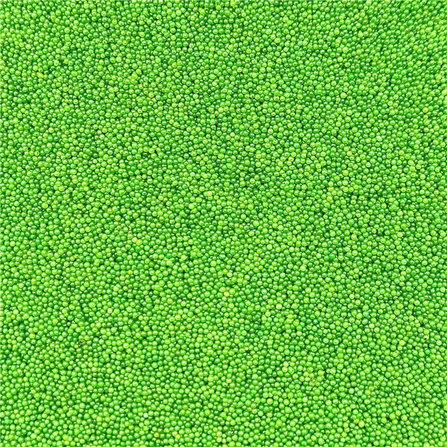 10000顆/套亞克力微珠（直徑：0.6-0.8毫米）用於DIY珠寶製作 - 綠色 - 查看 1