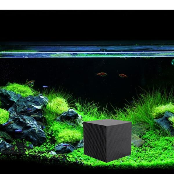 Activated Carbon Aquarium Filter, Cube Structure Charcoal