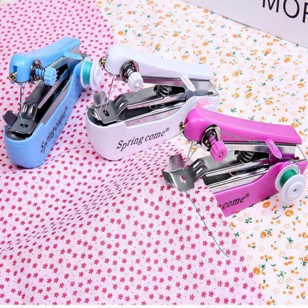 1pc Portable Handheld Manual Sewing Machine (random Color) SHEIN USA