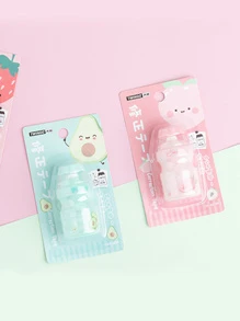 1pc Milk Bottle Shaped Random Correction Tape - Multicolor - View 5