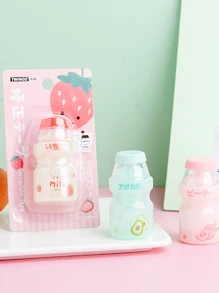 1pc Milk Bottle Shaped Random Correction Tape - Multicolor - View 2