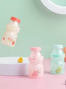 1pc Milk Bottle Shaped Random Correction Tape - Multicolor - View 1